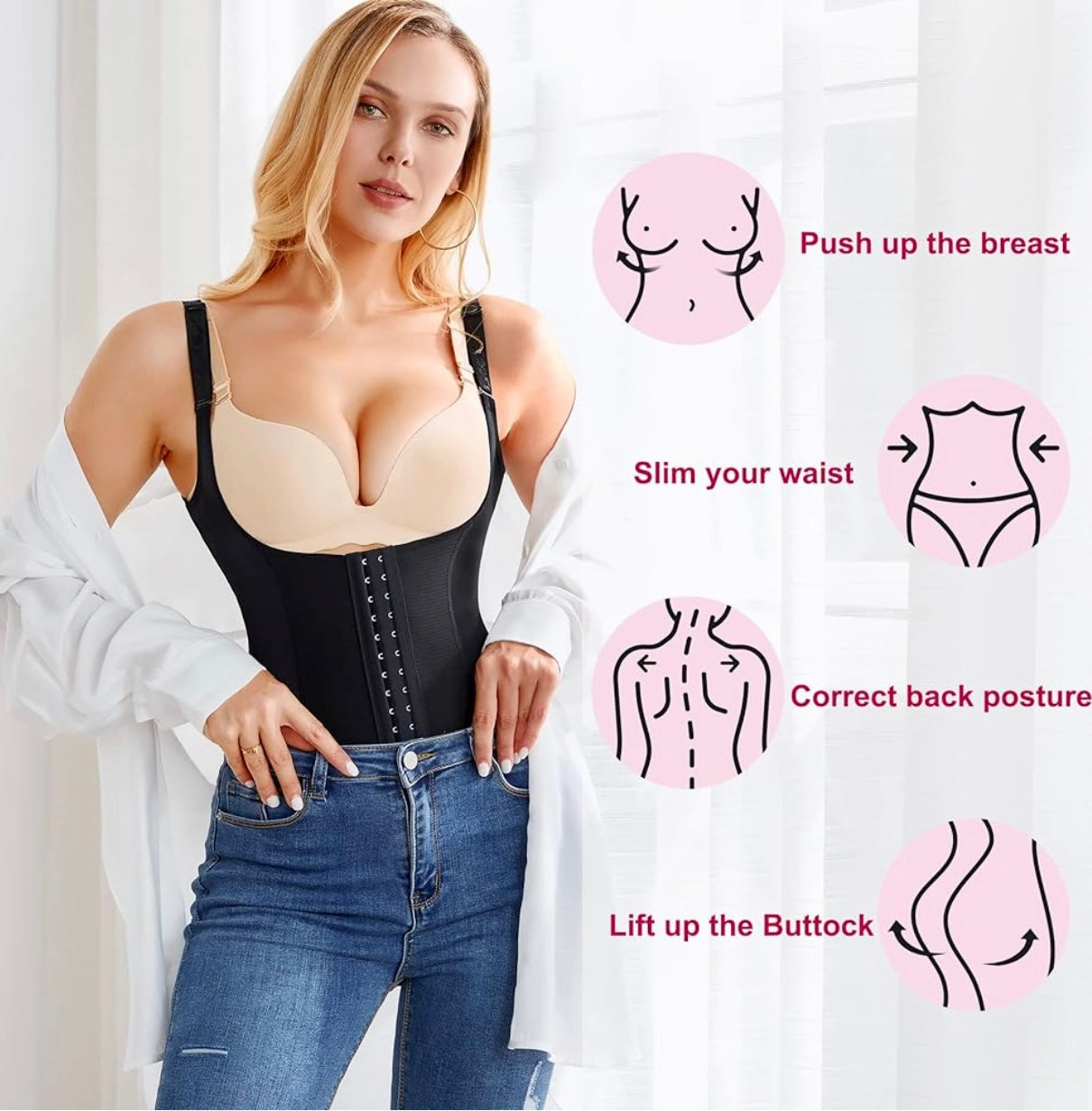 Royally Covered Bodysuit I (Black)