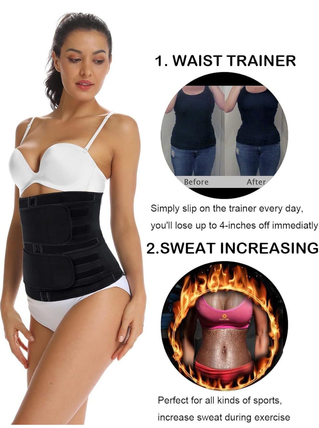 Royally Snatched Waist Trainer I (Black)