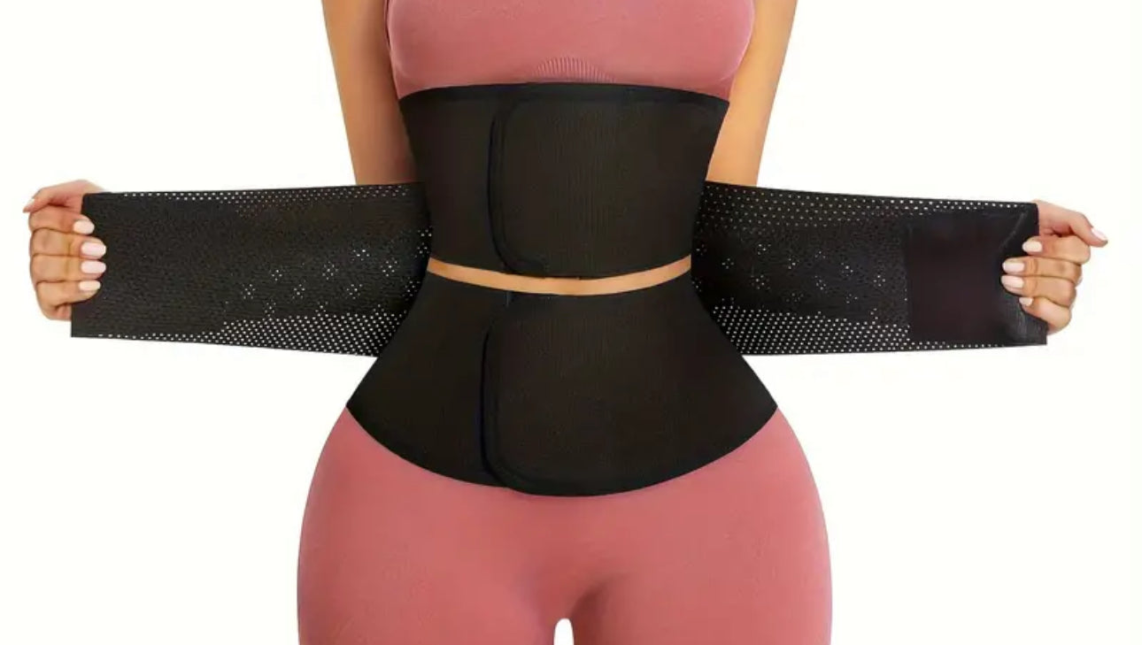 Royally Snatched Fitness & Postpartum Recovery Waist Trainer II (Black)