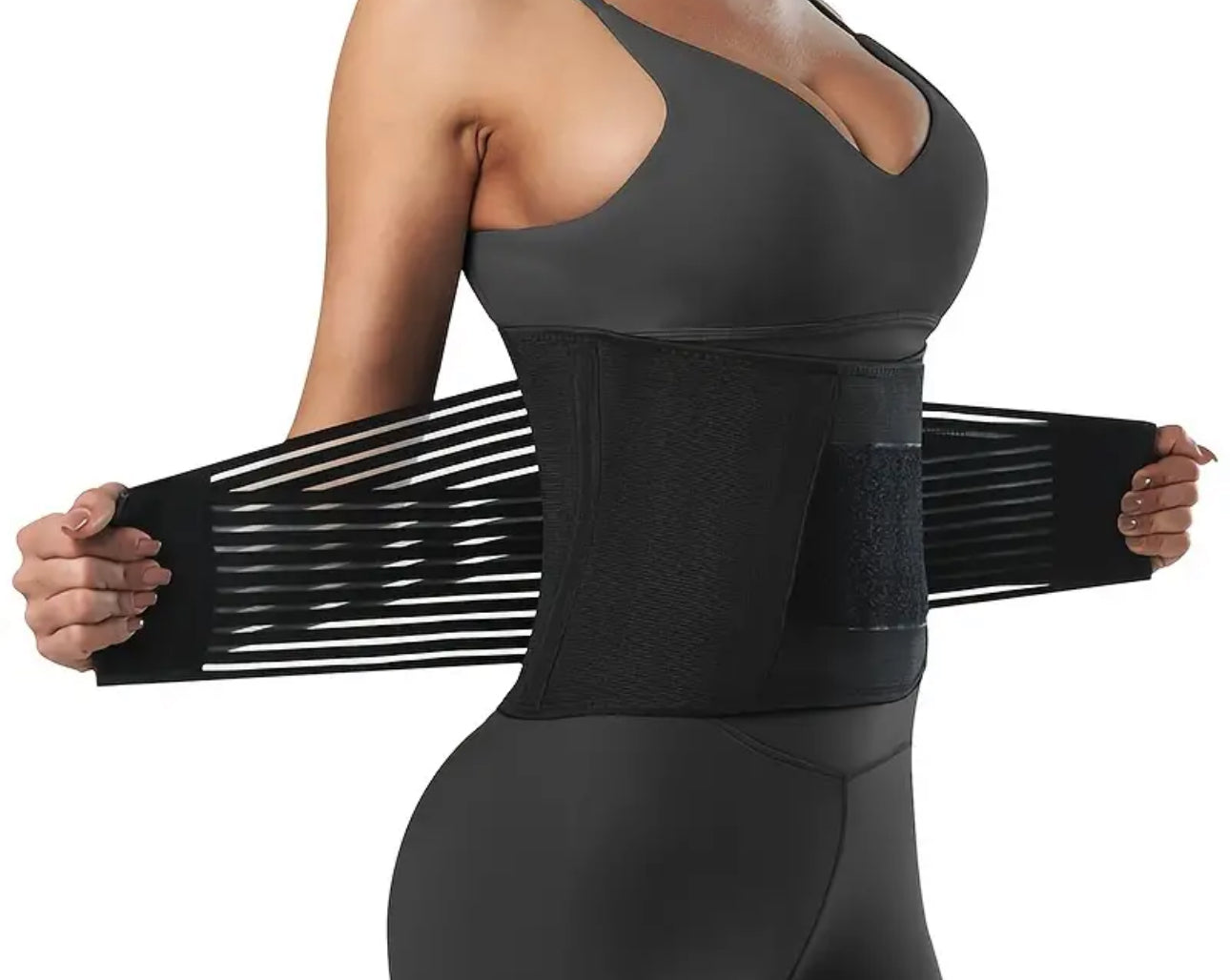 Royally Snatched Waist Trimmer (Black)