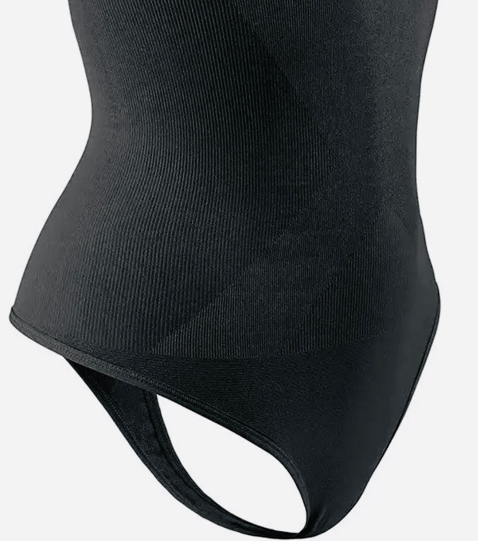 Unbelievable Seamless High Waist THONG Panties - Black